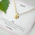 Engraved pearl personalized birth flower pendant necklace