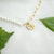 Engraved pearl personalized birth flower pendant necklace