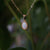 Vintage Classic Style Simple Australian Crystal Opal necklace In Gold 18k Gold Plated 925 Sterling Silver