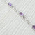 Dainty Amethyst Bracelet