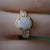 Australian Crystal Opal Ring in 18k Gold Plated Over 925 Sterling Silver