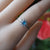 Dainty Flower Australian Opal Ring