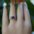 Amethyst Gemstone Ring