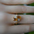 Stunning double citrine ring