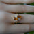 Stunning double citrine ring