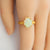 Green Australian Opal Ring, Dainty Ring, October Birthstone, Opal Jewelry, Stackable Rings, Rings for Women, Gift for Her, Gemstone Ring