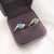 Oval Austrlian opal ring, size US 8