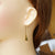 Gold Minimalist Droplet Earrings