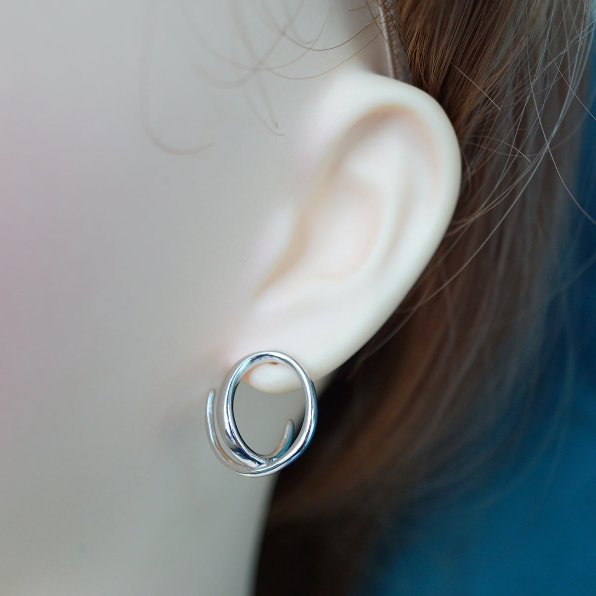 Wave Minimalist Earrings