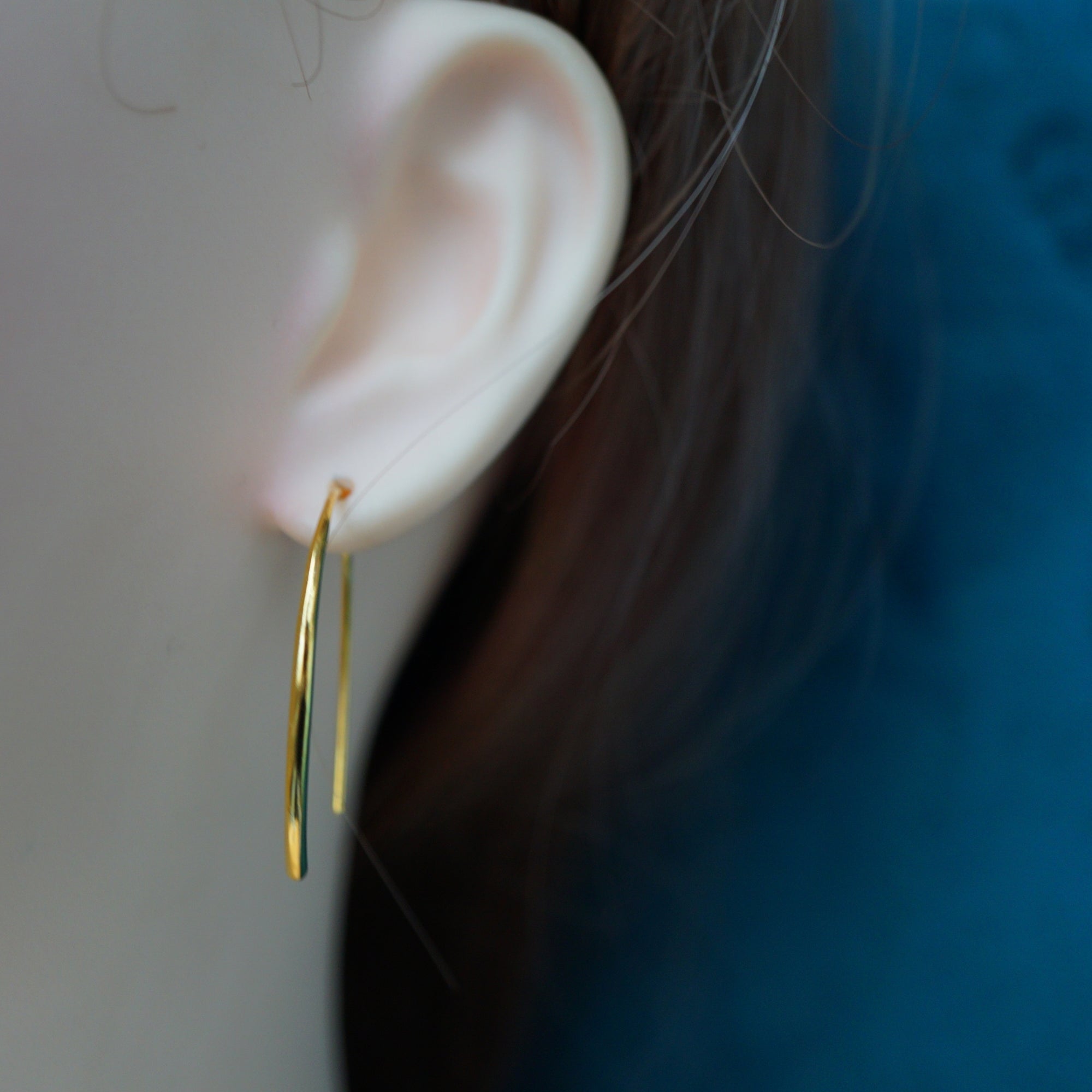 U Shaped Minimalist Earrings