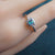 Dainty Australian Opal Ring: Sterling Silver Elegance-Vsabel Jewellery