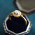 Shield White Opal Ring - Timeless Elegance-Vsabel Jewellery