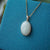 Genuine White Opal Pendant: 6.28ct-Vsabel Jewellery