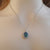 Beautiful Big Opal Pendant Necklace