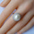 Dainty Wedding Freshwater Pearl Ring - Sterling Silver