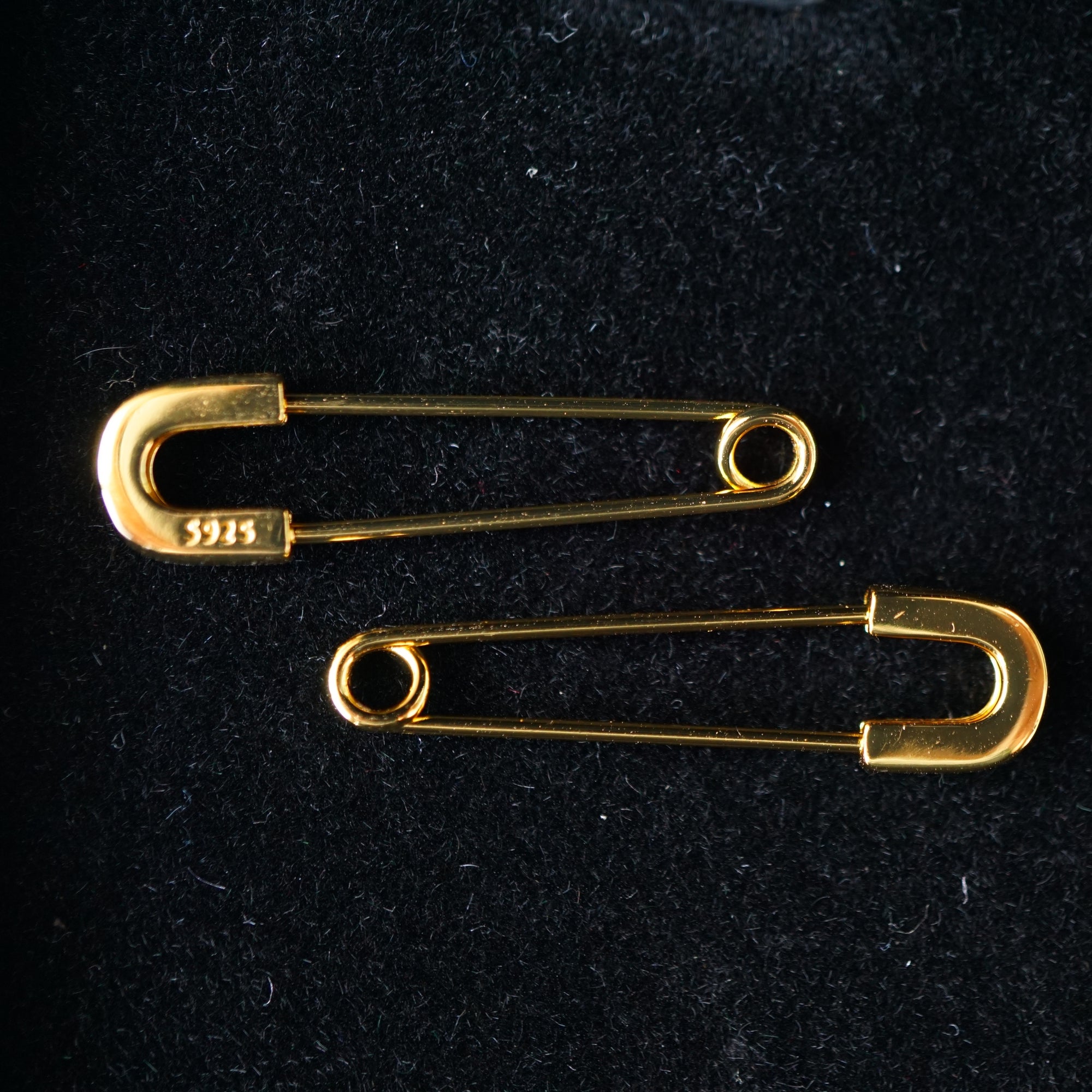 Simple Safety Pin Minimalist Earrings