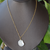 Natural Large Keshi Pearl Necklace