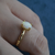 Elegant Australian Crystal Opal Ring-Vsabel Jewellery