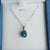 Elegant 18k Triplet Opal Necklace-Vsabel Jewellery