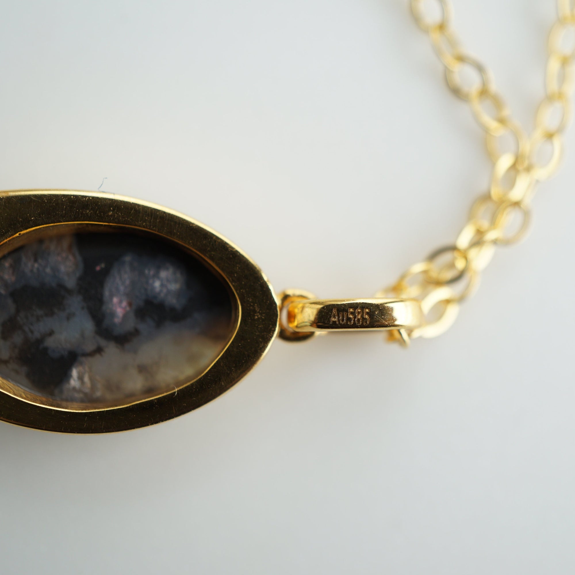 Black Opal & Diamond Necklace – S. E. Joseph Jewelers