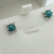 Simple black ethiopian opal earring studs, genuine opal earring studs, round 925 silver opal studs, simple opal studs, opal earrings gift-Vsabel Jewellery