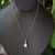 Natural Large White Oval Freshwater Rice Pearl Pendant