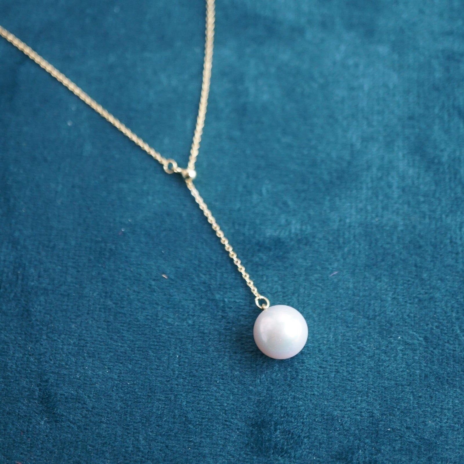 Adjustable Freshwater Pearl Pendant Necklace