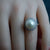 Dainty Wedding Freshwater Pearl Ring - Sterling Silver