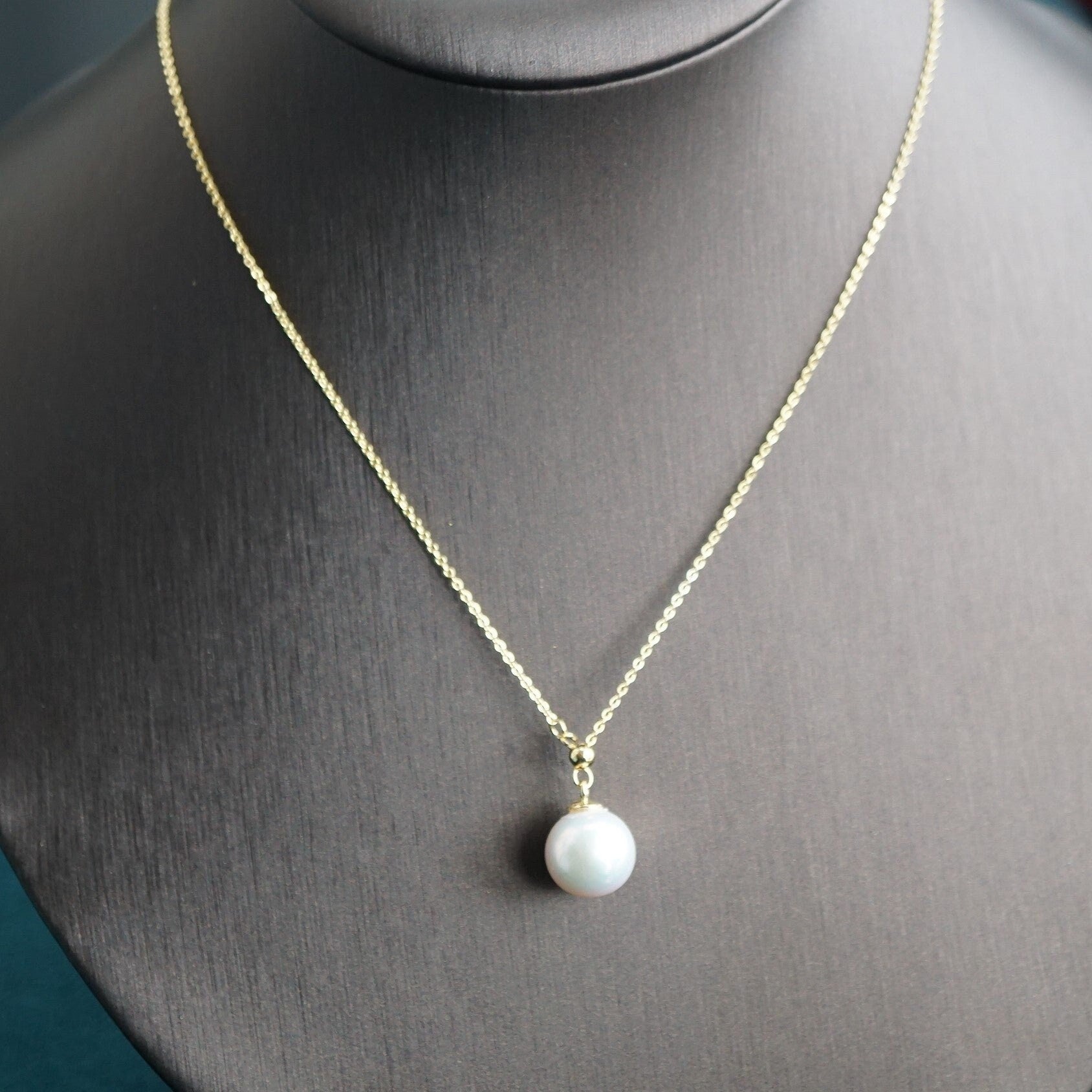 Adjustable Freshwater Pearl Pendant Necklace