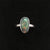 Rainbow Triplet Opal 925 Silver Ring
