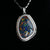 Handmade Rainbow Opal Pendant Necklace-Vsabel Jewellery