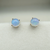 Real Circle Ethiopian Opal Earring Studs