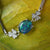 Stunning silver natural australian opal bracelet, 10x8 opal bracelet, rainbown opal bracelet-Vsabel Jewellery