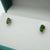 Simple Chrome Diopside Earring Studs, Green Gemstone Earring Studs, 6x4mm Earrings, Chrome Diopside Earrings